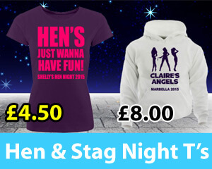 Hen & Stag Night T's